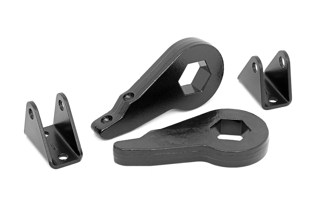 Chevrolet Silverado 2500 HD Leveling Kit - Rough Country - 2 Inch, Shock Extension - '01-'10